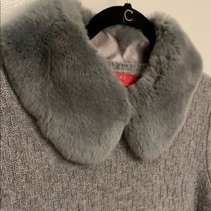 Bellario rabbit collar sweater